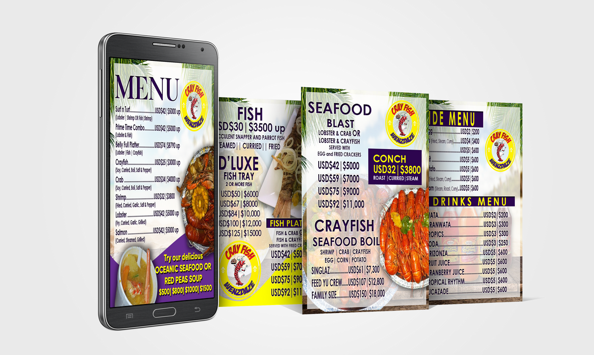 Digital Menu