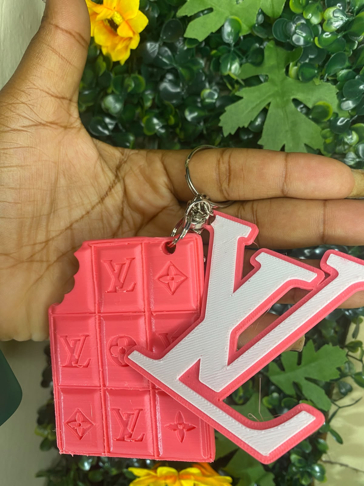 Luxurious Chocolate Keychain